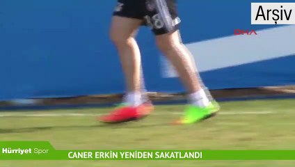 Caner Erkin'den kötü haber