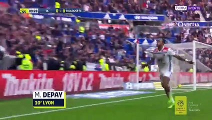 Lyon 5-1 Toulouse (MAÇ ÖZET)