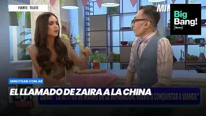 Zaira Nara rompió el silencio sobre su encuentro con la China Suárez
