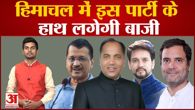 Himachal Pradesh Election: हिमाचल में इस पार्टी के हाथ लगेगी बाजी। Jai Ram Thakur।Bjp। Congress