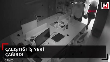 Çalıştığı iş yerini soymak için çilingir çağırdı