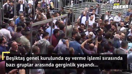 Beşiktaş kongresinde gerginlik