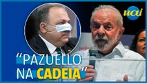 'Vamos colocar o Pazuello na cadeia', diz Lula