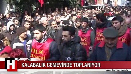 OKMEYDANI CEMEVİ ÖNÜNDE KALABALIK ARTIYOR