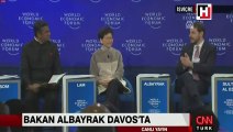 Bakan Albayrak'tan Davos'ta önemli açıklamalar