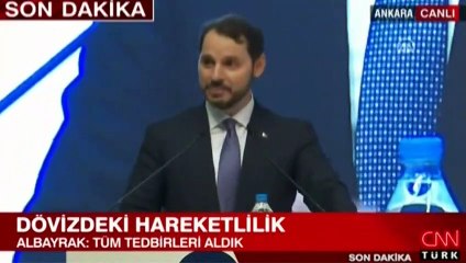Bakan Berat Albayrak'tan son dakika açıklaması: Serbest piyasa kuralları içinde kalarak adımlarımızı atacağız