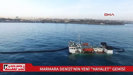 Marmara'nın ortasında şaşırtan görüntü
