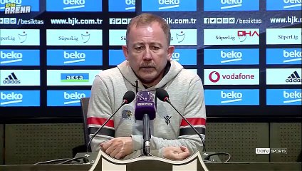 Sergen Yalçın, Sivasspor maçı ardından açıklamalarda bulundu