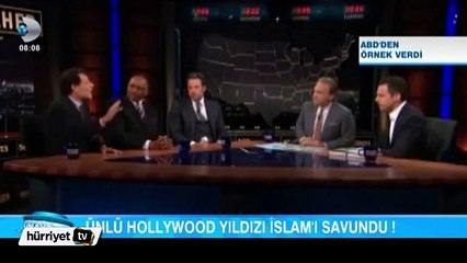 Ünlü Hollywood yıldızı islam'ı savundu