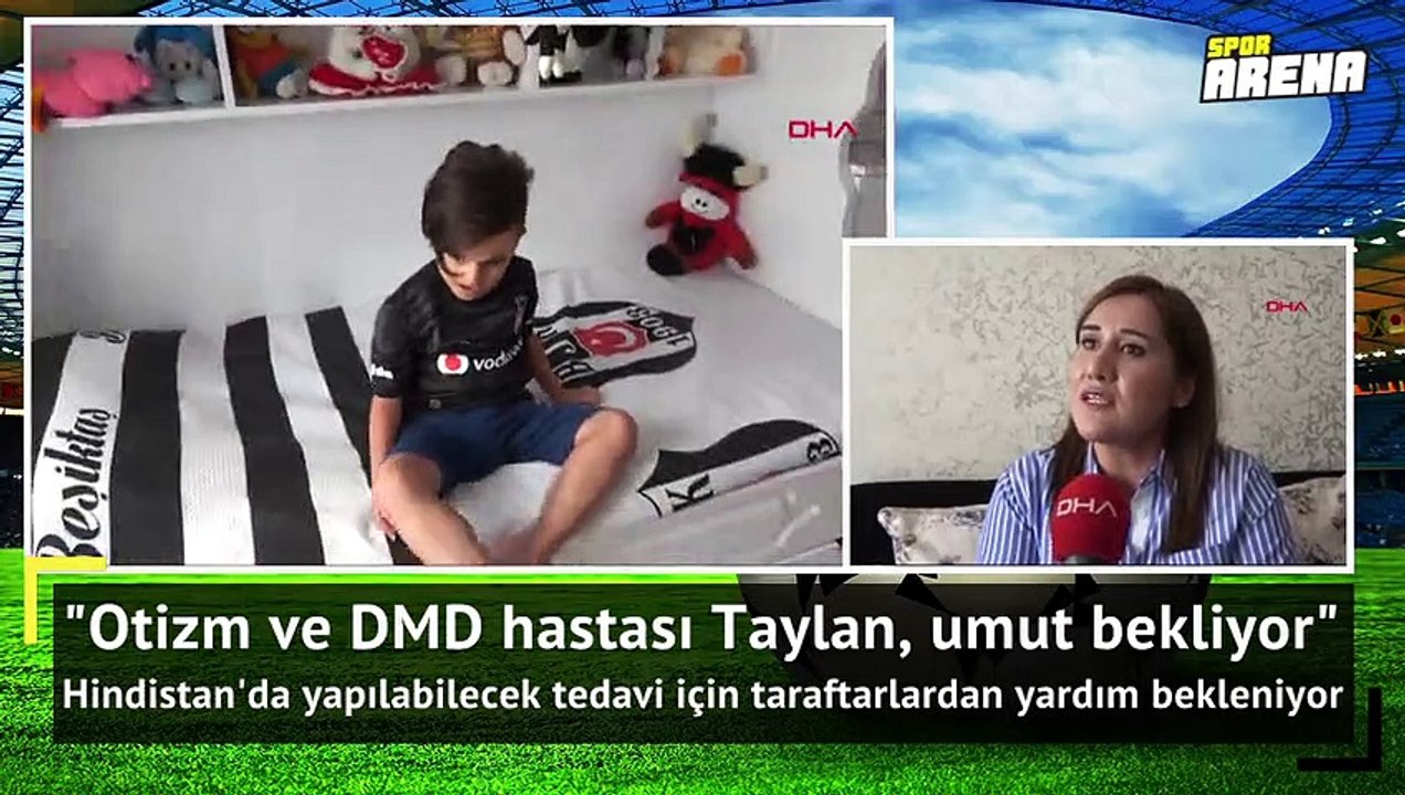 Beşiktaş taraftarı Taylan, umut arıyor