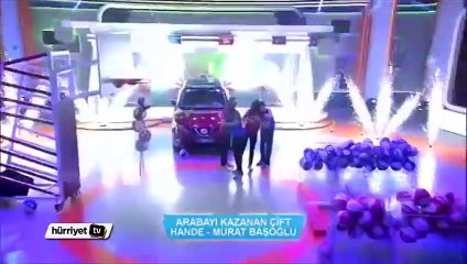 Son model arabanın sahibi Hande - Murat başoğlu oldu