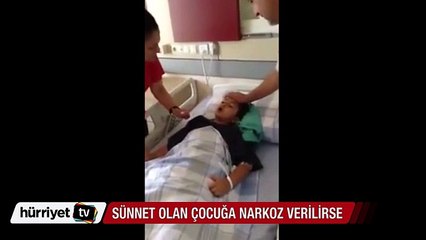 Sünnet olan çocuğa narkoz verilirse