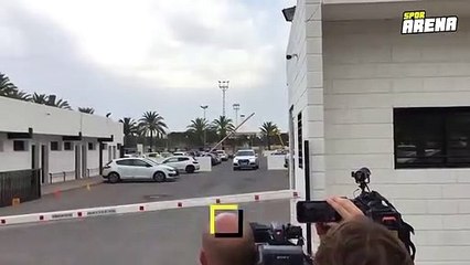 Negredo tesislerden ayrıldı!