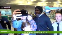 Demba Ba İstanbul'a geldi