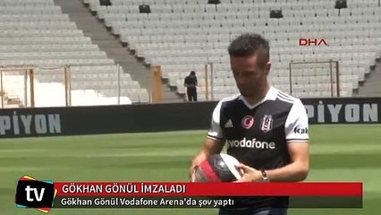 Gökhan Gönül Vodafone Arena'da şov yaptı