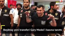 Beşiktaş Medel'i basına tanıttı!