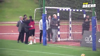 Lucescu Beşiktaş antrenmanını izledi