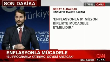 Berat Albayrak önemli indirim açıklaması