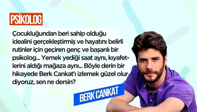 Berk Cankat oynasa harika olur dediğimiz 5 rol!