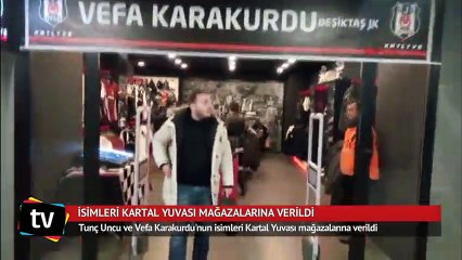 Tunç Uncu ve Vefa Karakurdu'nun isimleri Kartal Yuvası mağazalarına verildi