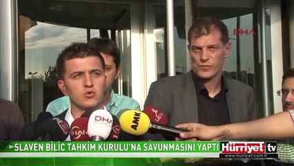 SLAVEN BİLİC: KİMSEYE KÜFÜR VE HAKARET ETMEDİM