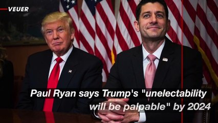 Paul Ryan Says Trump’s ‘Unelectability Will Be Palpable’ by the 2024 Election