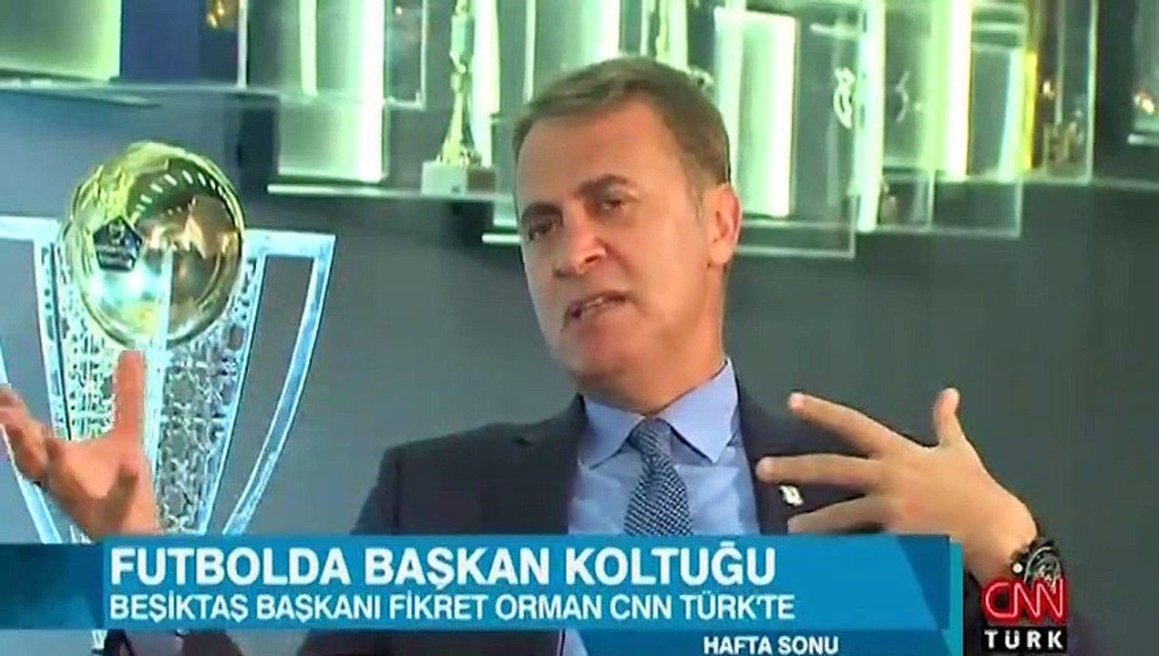 Beşiktaş Başkanı Fikret Orman'dan önemli açıklama