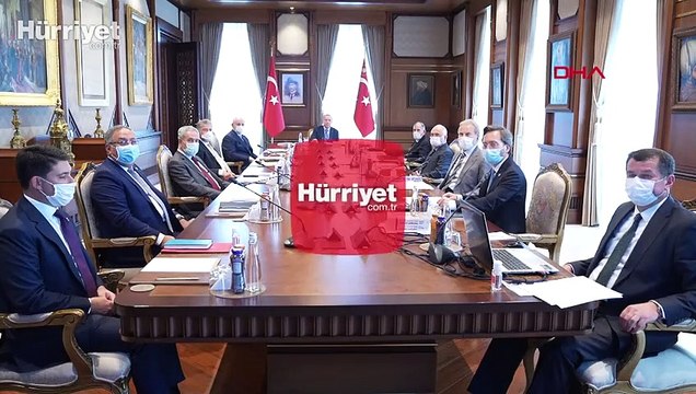 Cumhurbaşkanlığı Yüksek İstişare Kurulu, Cumhurbaşkanı Erdoğan başkanlığında toplandı