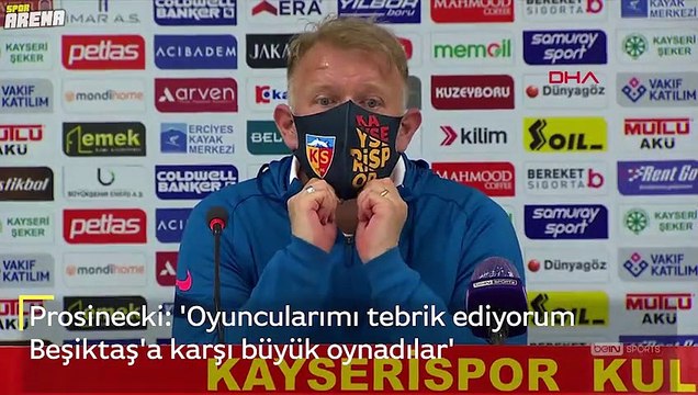 Robert Prosinecki: 'Oyuncularımı tebrik ediyorum inanılmaz oynadılar'