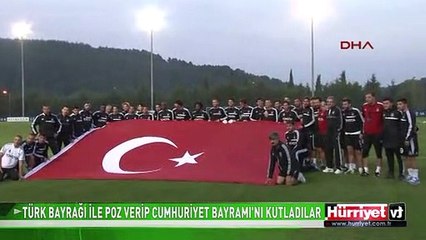 BEŞİKTAŞ CUMHURİYET BAYRAMI'NI KUTLADI