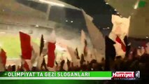 OLİMPİYAT STADI'NDA GEZİ SLOGANLARI