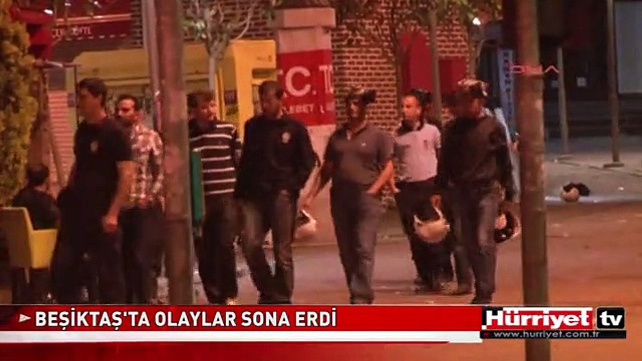 BEŞİKTAŞ'TA TAKSİM GEZİ PARKI OLAYLARI