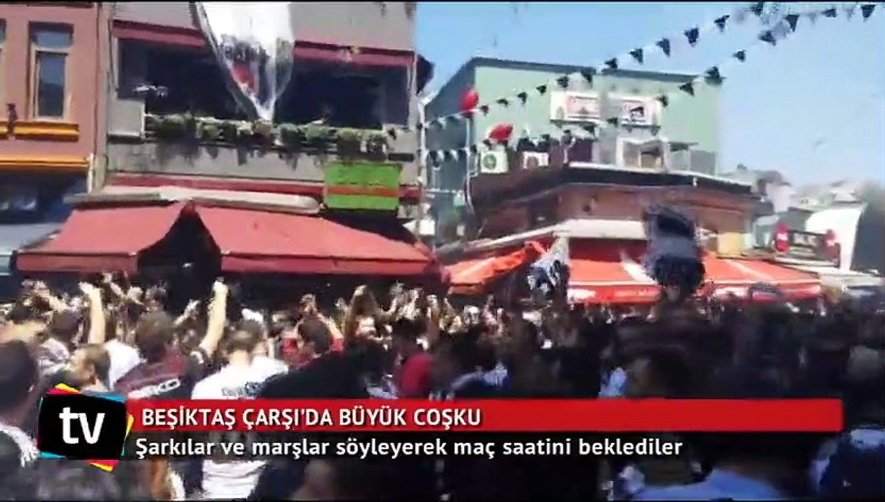 Beşiktaş Çarşı'da büyük coşku