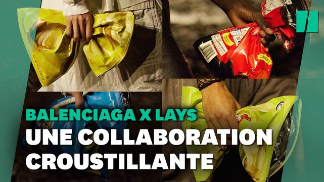 Ceci n'est pas un paquet chips, c'est le nouveau sac Balenciaga