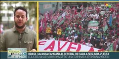 Lula da Silva lidera intención de votos ante balotaje presidencial en Brasil
