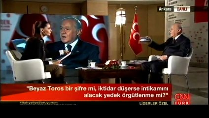 Devlet Bahçeli "Beyaz Toros" tartışmasına katıldı