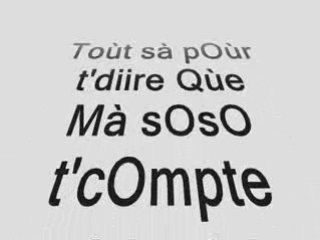 Mà soso c pr toii =)