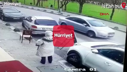 Beykoz'daki feci motosiklet kazası kamerada