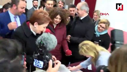 İYİ Parti lideri Meral Akşener oyunu kullandı