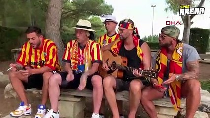 Lecce taraftarlarından Burak Yılmaz'a beste