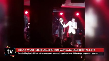 Hülya Avşar saldırısı sonrasında konserini iptal etti!