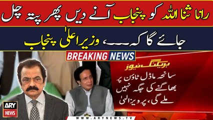 Rana Sanaullah Ko Punjab Anay Den Phir Pata Chalega Kay..., CM Punjab
