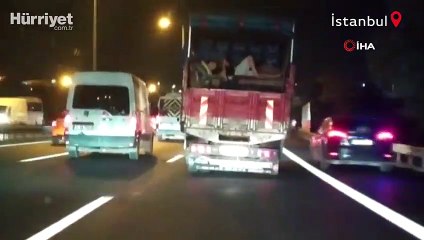 İstanbul'da yürekleri ağza getiren görüntü!
