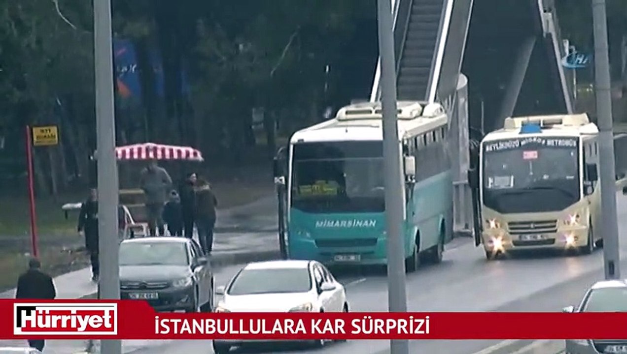 İstanbullulara kar sürprizi