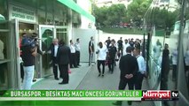 BURSASPOR - BEŞİKTAŞ MAÇINDAN ÖNCE RENKLİ GÖRÜNTÜLER