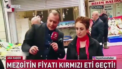 Ölü mezgiti dile getiren muhabir!