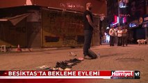 BEŞİKTAŞ'TA TAKSİM GEZİ PARKI İÇİN 'DURAN ADAM' EYLEMİ