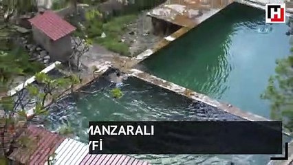 Kato Dağı manzaralı kaplıca keyfi