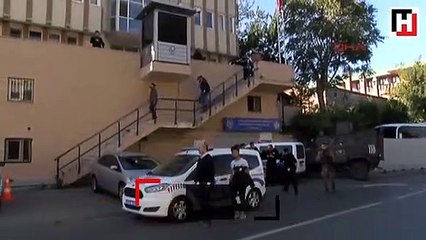 Beyazıt polis merkezi yakınında hareketli dakikalar