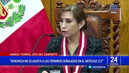 Aníbal Torres: "No existen motivos para vacar al presidente de la República"